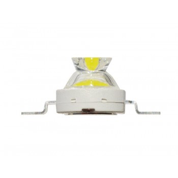 Сверхъяркий светодиод LED 1W White 120 Lm with lens